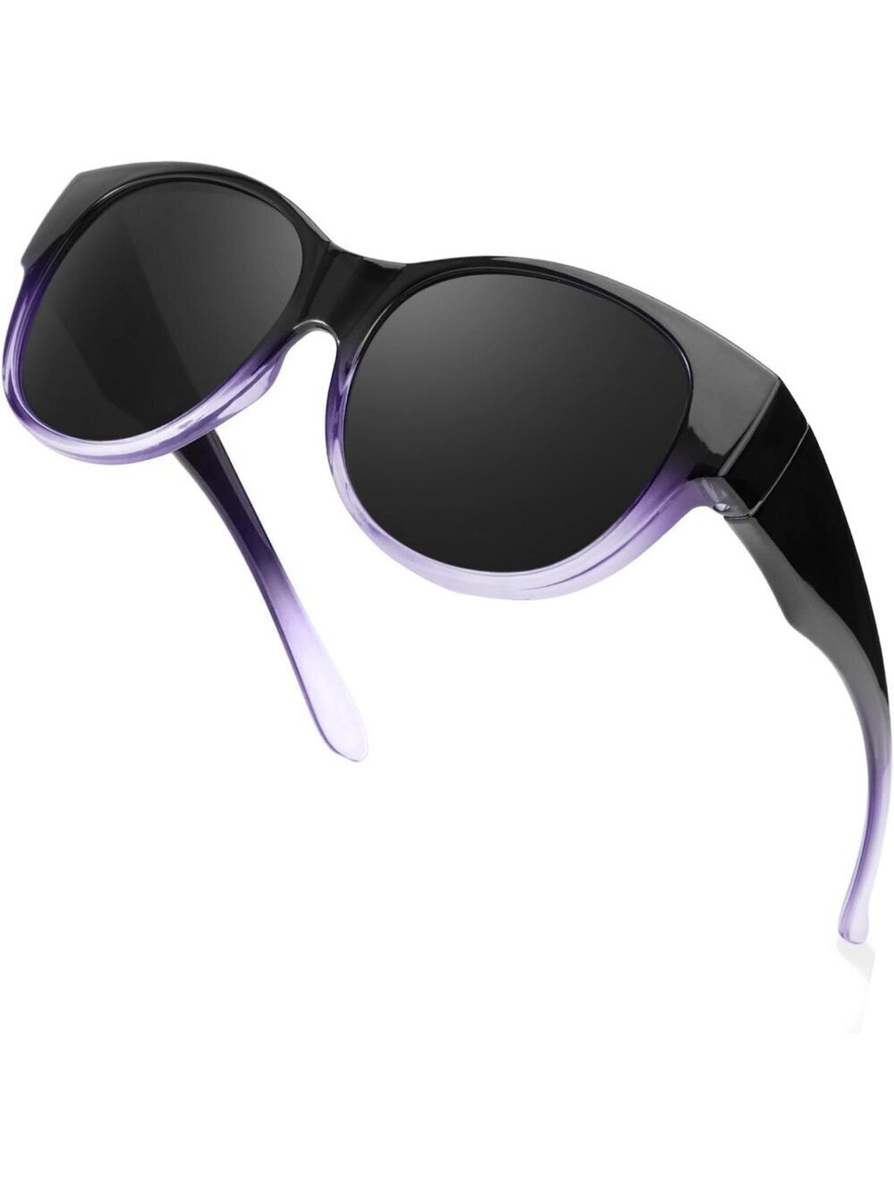 Women's A03 Gradient Purple Stylish Versatile Flexible Polarized Sunglasses